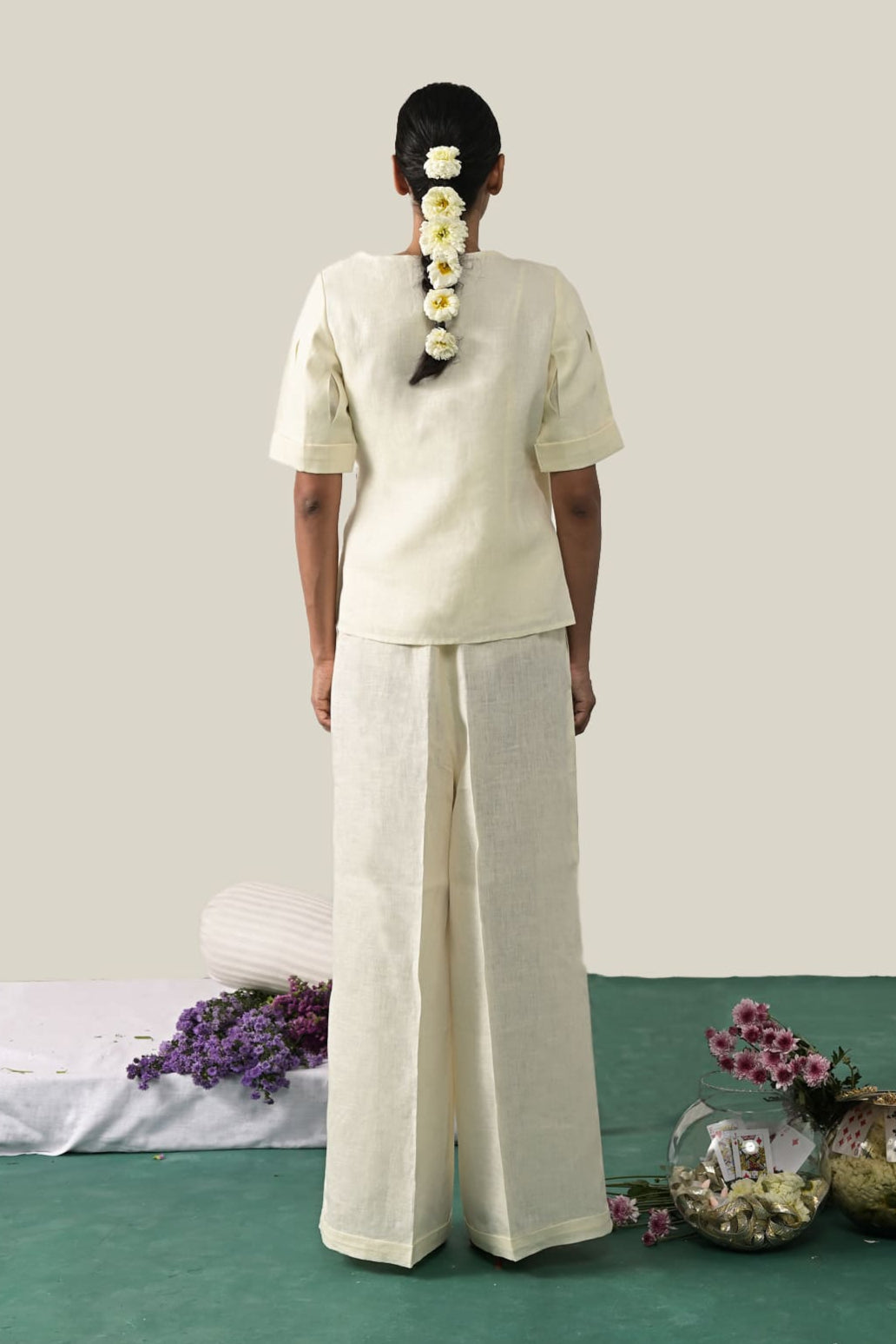 The Blackjack Heiress Top - Off White